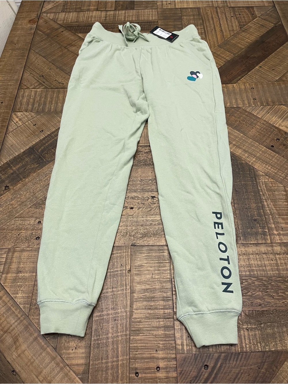 NWT Peloton Women's Heart Jogger Sweatpants - Sage Green (Size Small)
